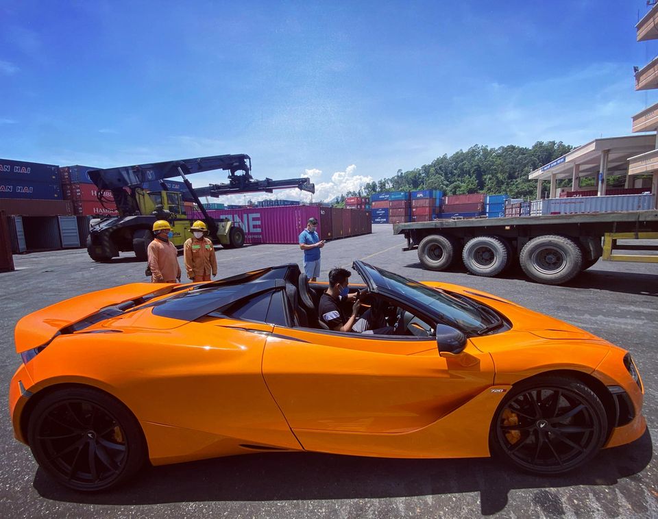 Đây là chiếc siêu xe mui trần McLaren 720S Spider thứ 6 tại Việt Nam Đây là chiếc siêu xe mui trần McLaren 720S Spider thứ 6 tại Việt Nam