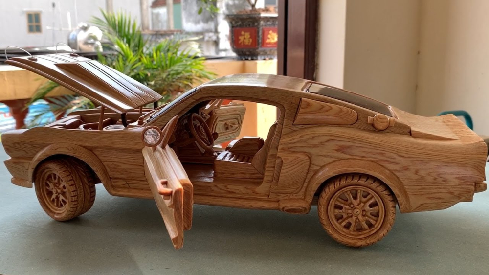 Th&agrave;nh quả cuối c&ugrave;ng l&agrave; một m&ocirc; h&igrave;nh&nbsp;Ford Mustang&nbsp;Shelby GT500 1967 cực đẹp