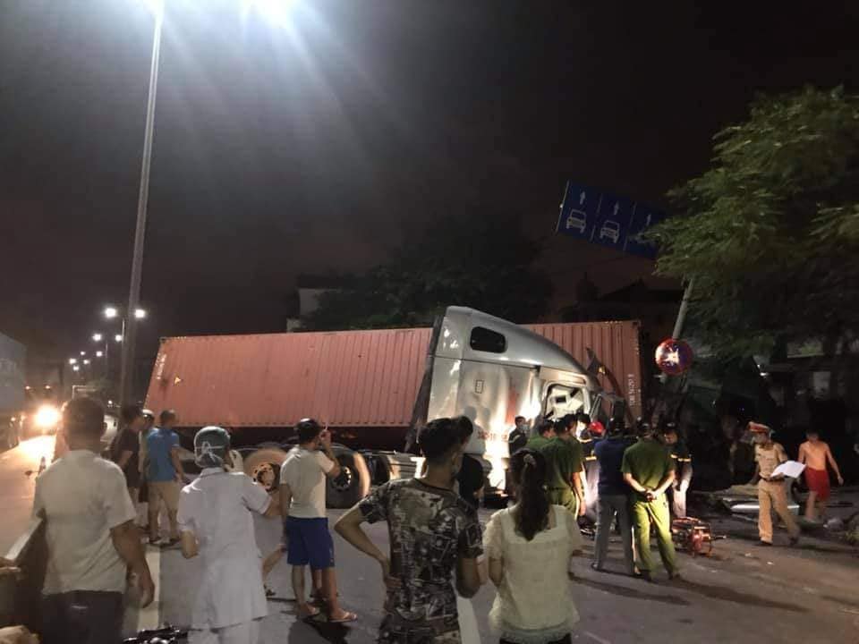 Hiện trường vụ tai nạn