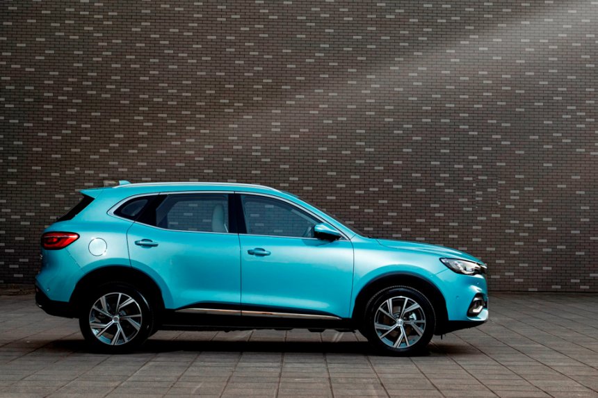 Kích thước xe MG eHS dường như không thay đổi về kích thước