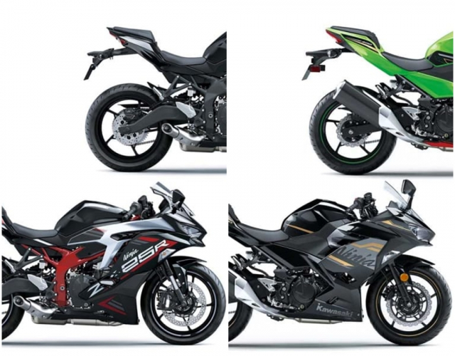 So s&aacute;nh Kawasaki Ninja 400 v&agrave; ZX-25R