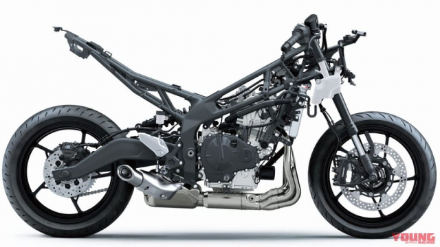 Khung sườn Kawasaki ZX-25R