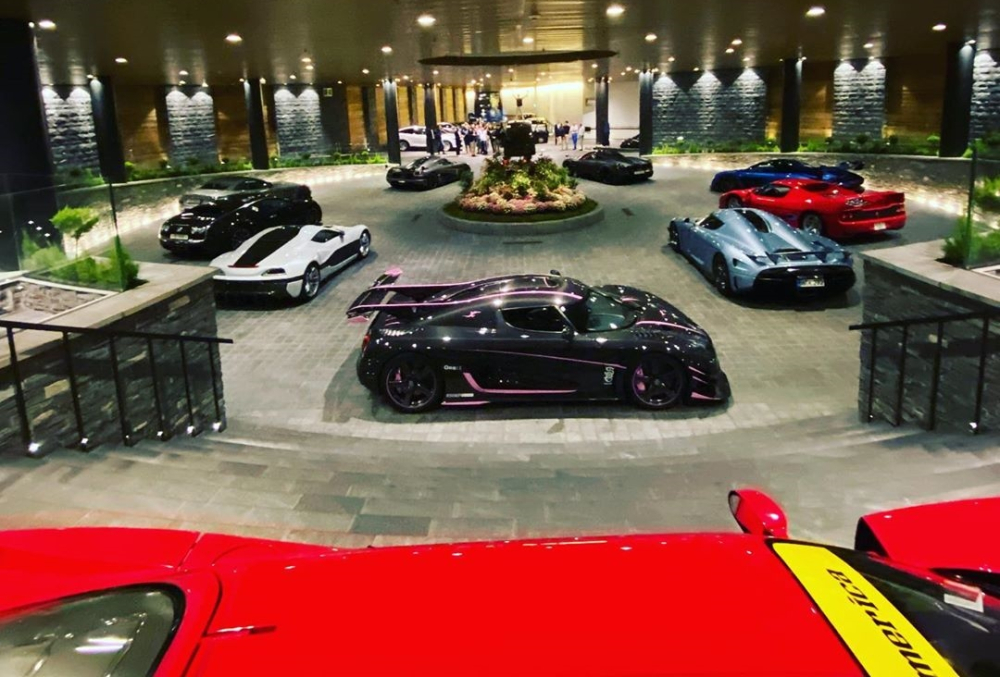 Dàn xe Koenigsegg tại sự kiện
