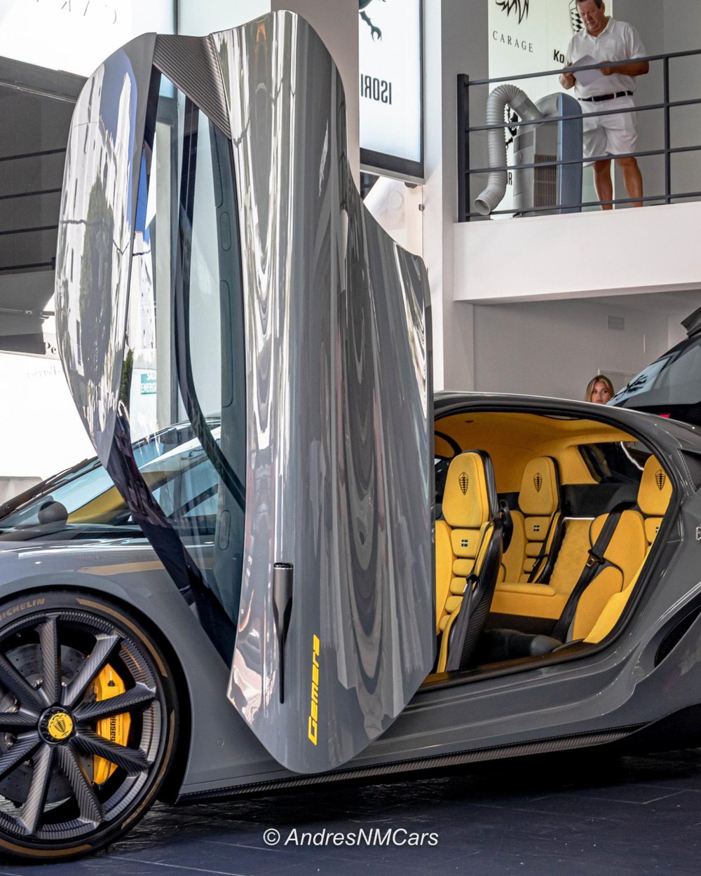 Koenigsegg Gemera có nội thất 4 chỗ ngồi