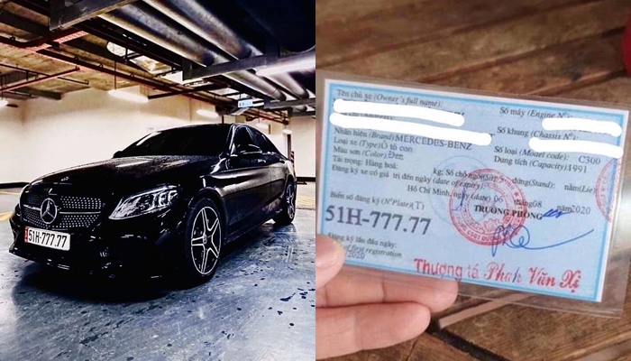Thông tin chi tiết về chiếc xe Mercedes-Benz C300 AMG 2020 biển Thông tin chi tiết về chiếc xe Mercedes-Benz C300 AMG 2020 biển ngũ quý 7