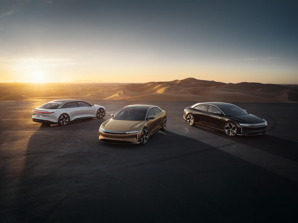 Phi&ecirc;n bản Lucid&nbsp;Air Dream Edition 2021 sẽ c&oacute; 3 m&agrave;u v&agrave; gi&aacute; 169.000 USD