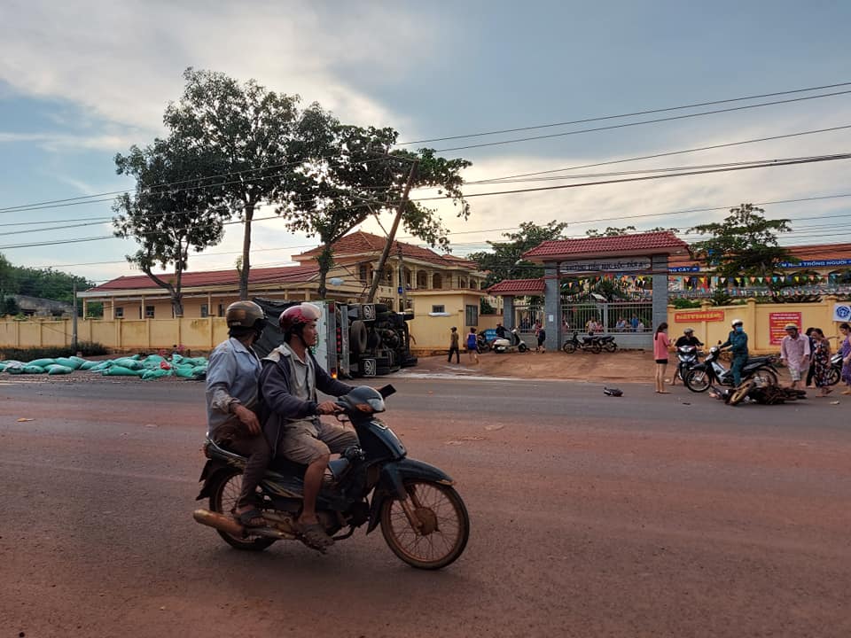 Hiện trường vụ tai nạn