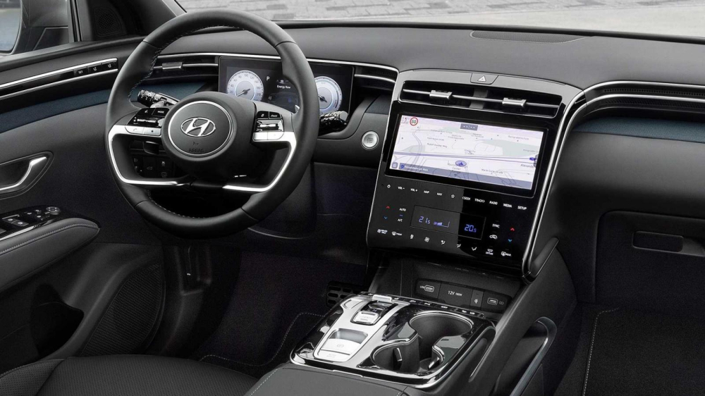 Nội thất bên trong Hyundai Tucson 2021