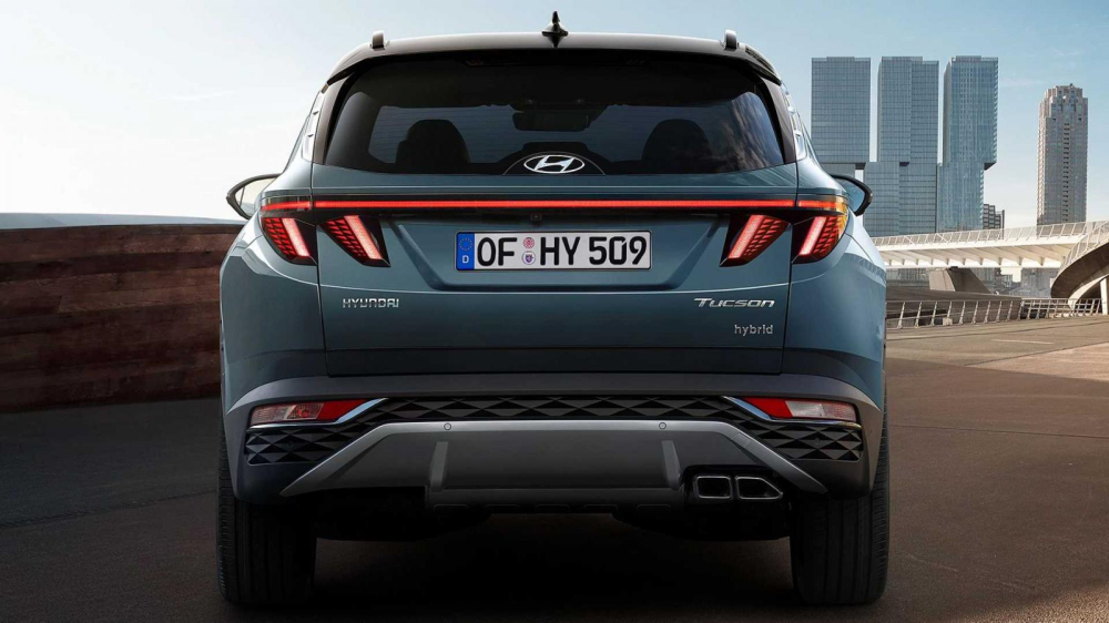 Thiết kế đằng sau của Hyundai Tucson 2021
