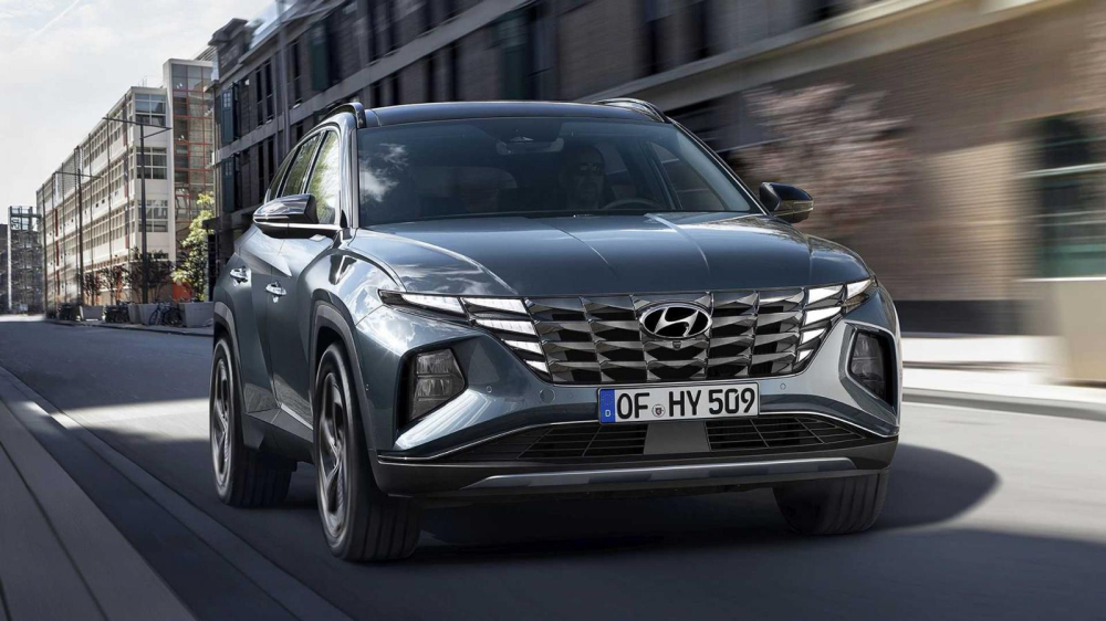 Thiết kế đầu xe của Hyundai Tucson 2021