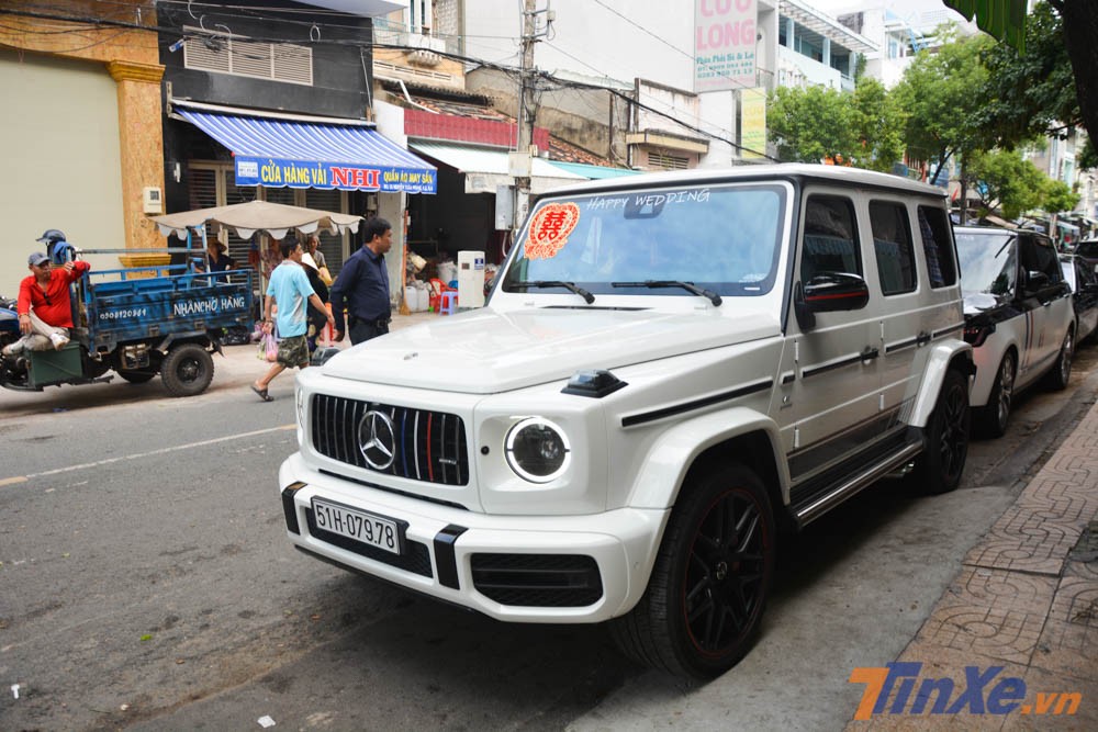  Mercedes-AMG G63 Edition 1 nguy&ecirc;n bản c&oacute; m&agrave;u trắng