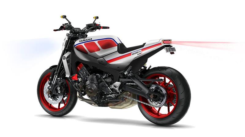 Bản concept Yamaha RD350 được vẽ ra bởi Puig