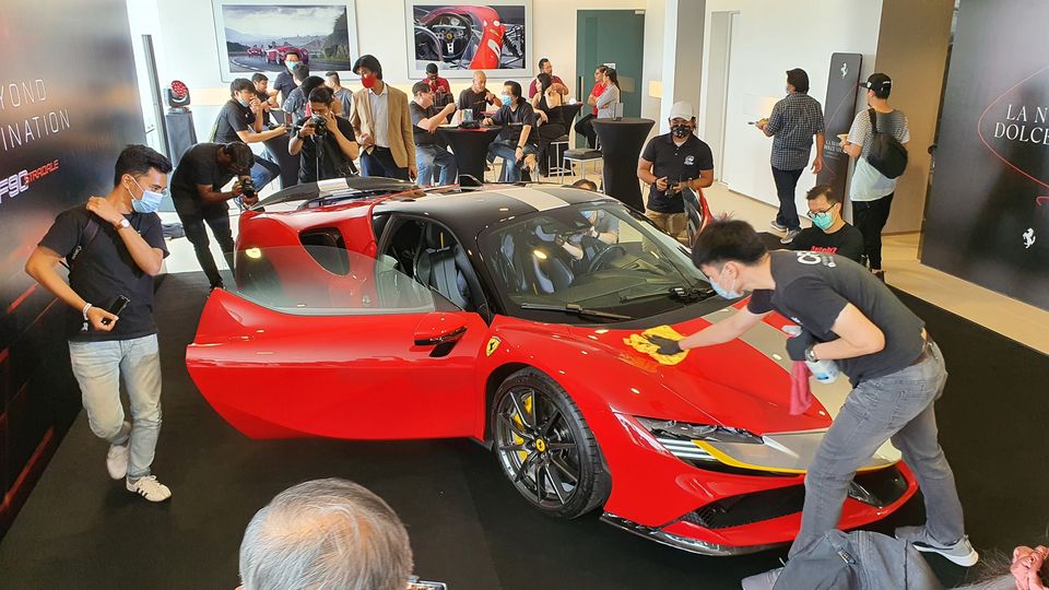 Nơi chiếc Ferrari SF90 Stradale này dừng chân là đất nước Malaysia