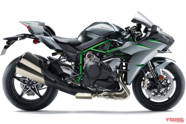 Phiên bản carbon đầy mê hoặc của Kawasaki Ninja H2 được giữ nguyên