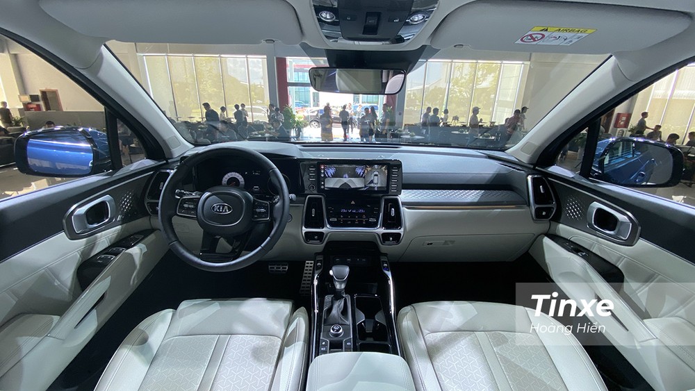 Nội thất bên trong Kia Sorento 2021 tại Việt Nam