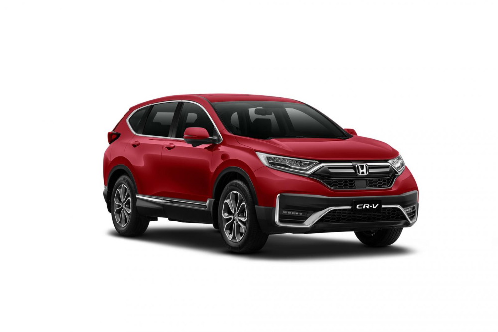 Honda CR-V 2020 được bổ sung thêm màu Đỏ mới, nâng tổng số màu sắc ngoại thất lên 6 màu