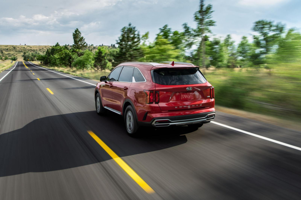 Kia Sorento 2021 tại Mỹ c&oacute; tổng cộng 4 động cơ