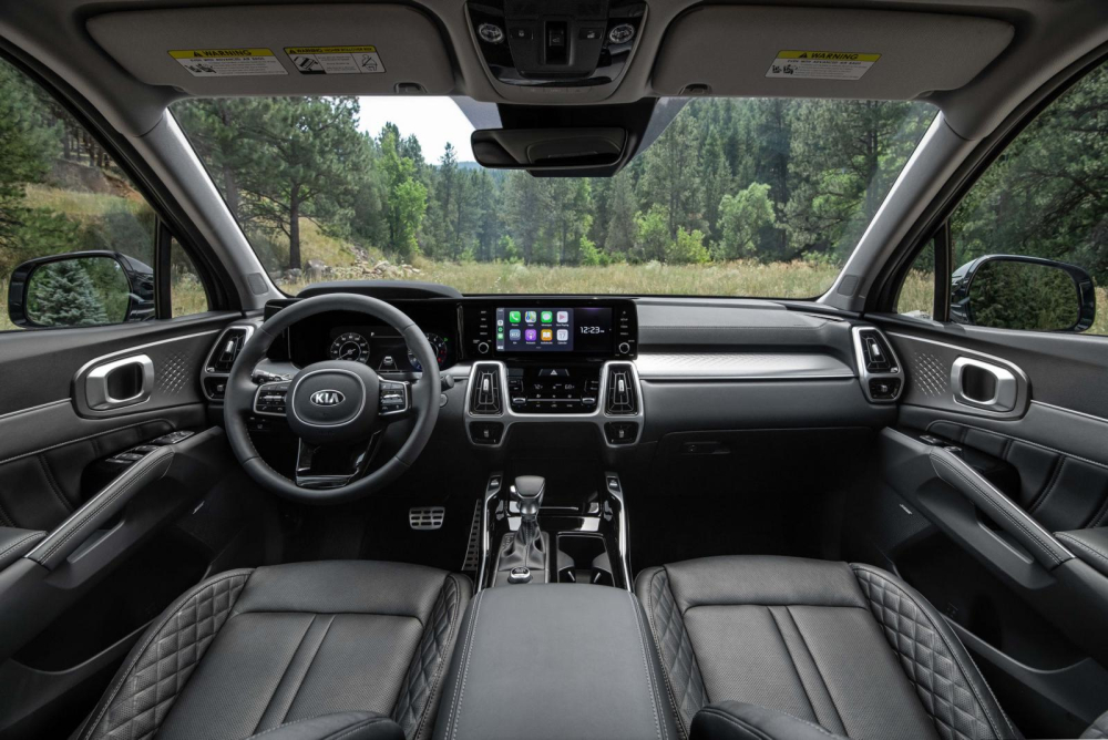 Nội thất b&ecirc;n trong Kia Sorento 2021