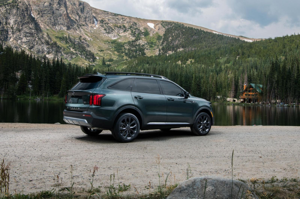 Kia Sorento X-Line 2021 d&ugrave;ng v&agrave;nh 20 inch