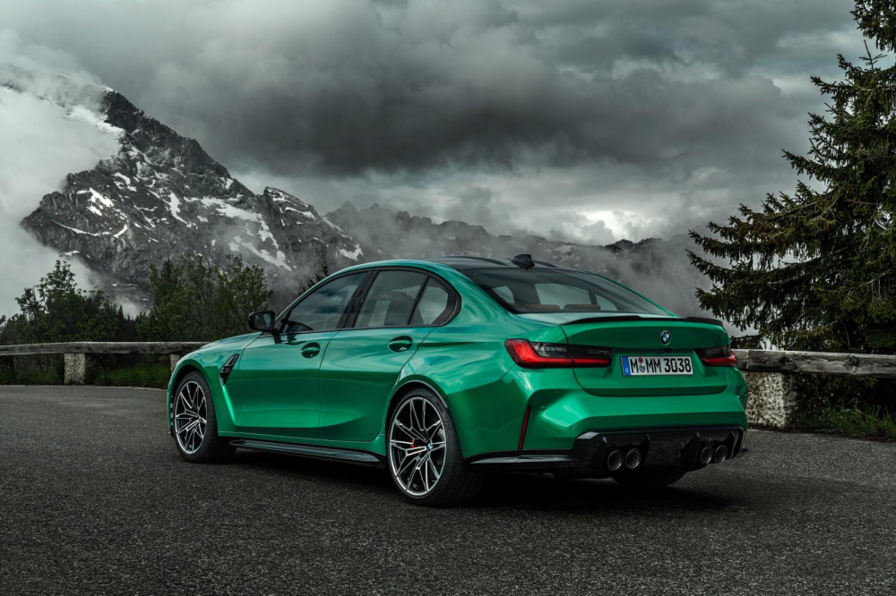 BMW M3 2021 dùng vành 18 inch trước, 19 inch sau tiêu chuẩn BMW M3 2021 dùng vành 18 inch trước, 19 inch sau tiêu chuẩn