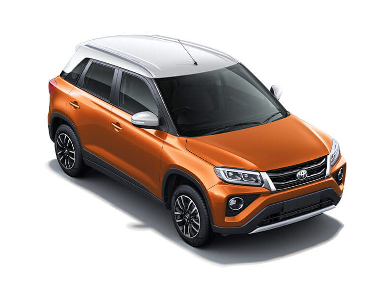 Toyota Urban Cruiser phối 2 m&agrave;u sơn kh&aacute; trẻ trung