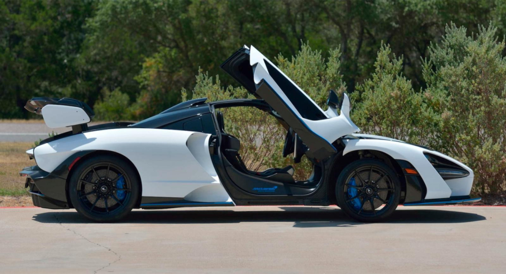 Chiếc McLaren Senna n&agrave;y chỉ mới lăn b&aacute;nh 95 miles