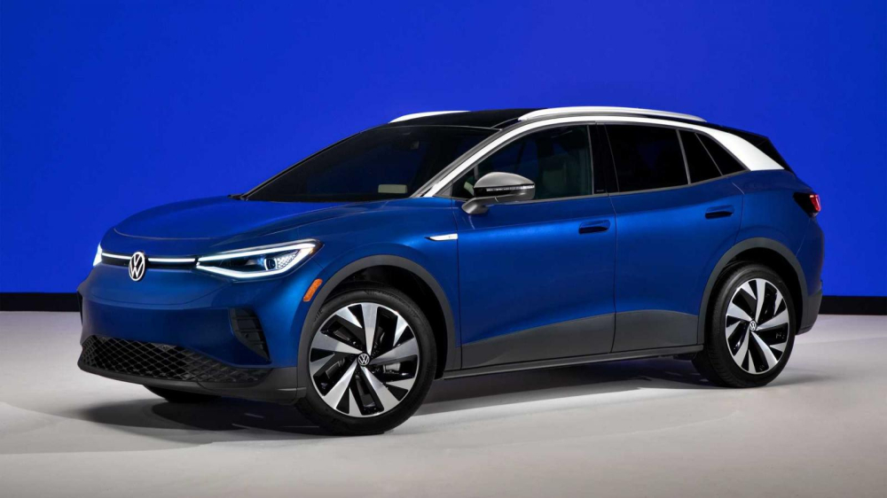 Phía trước của Volkswagen ID.4 2021 Phía trước của Volkswagen ID.4 2021