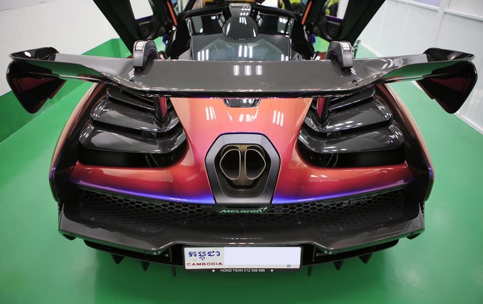 McLaren Senna của doanh nh&acirc;n quận 12 mang biển số Campuchia