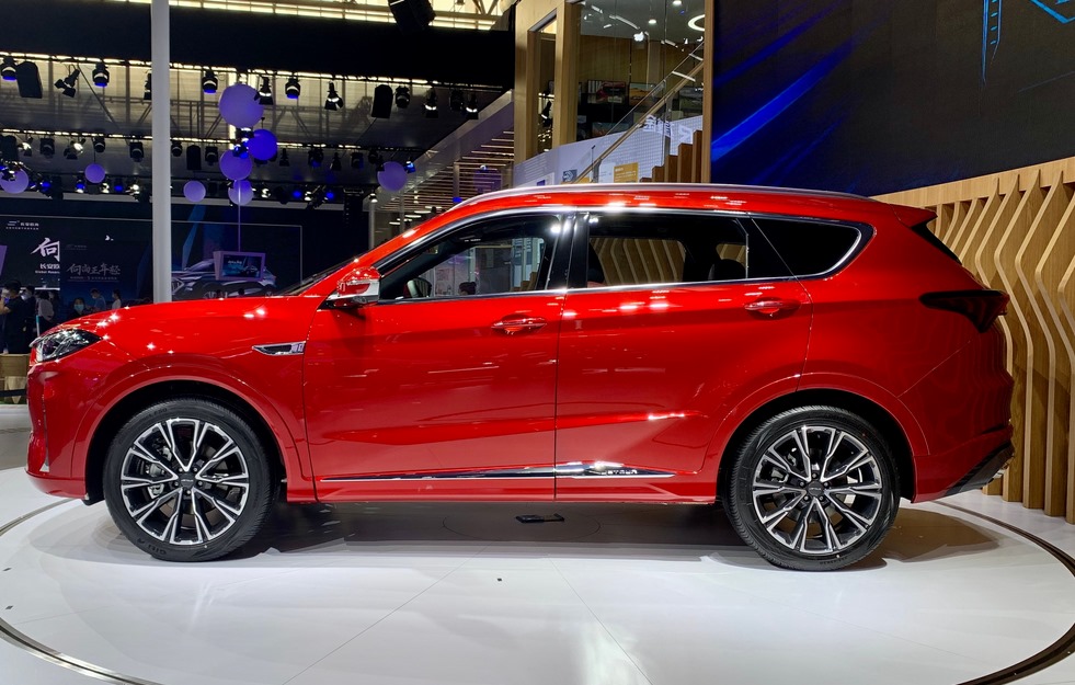 Bên sườn của Jetour X70 Plus Bên sườn của Jetour X70 Plus