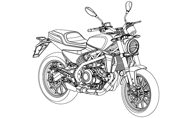 Bản vẽ được cho l&agrave; thiết kế ho&agrave;n thiện của Harley-Davidson 338R