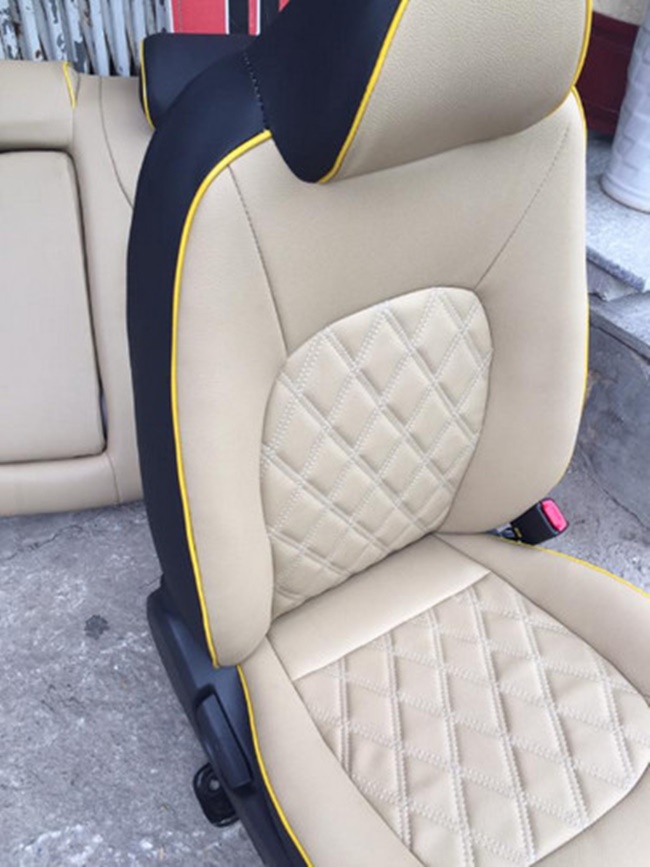 Ghế bọc m&agrave;u kem trang nh&atilde;