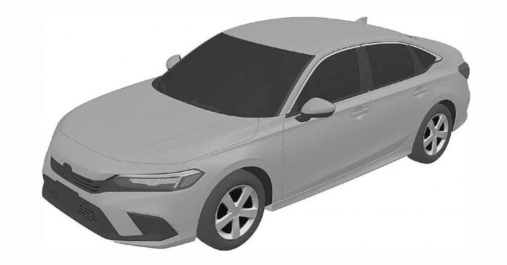 Thiết kế đầu xe của Honda Civic 2021