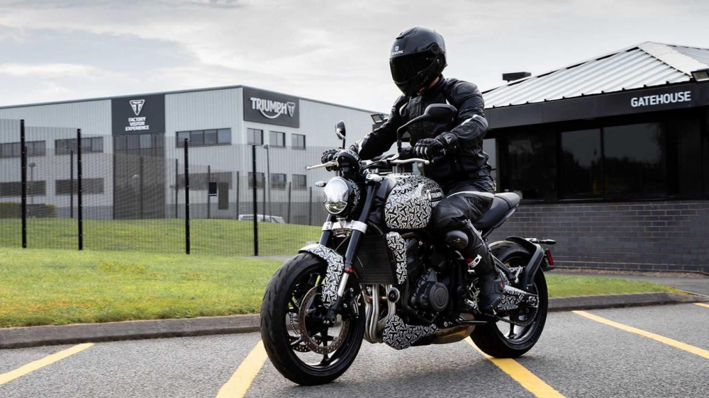 Triumph Trident đang được chạy thử nghiệm