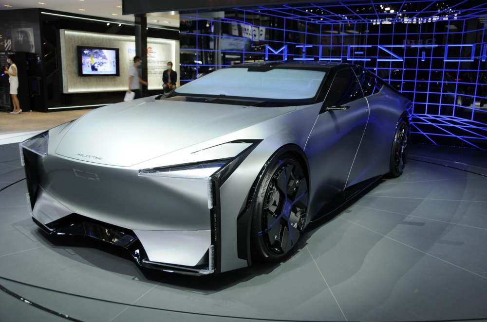 Phía trước của mẫu concept Qoros Milestone