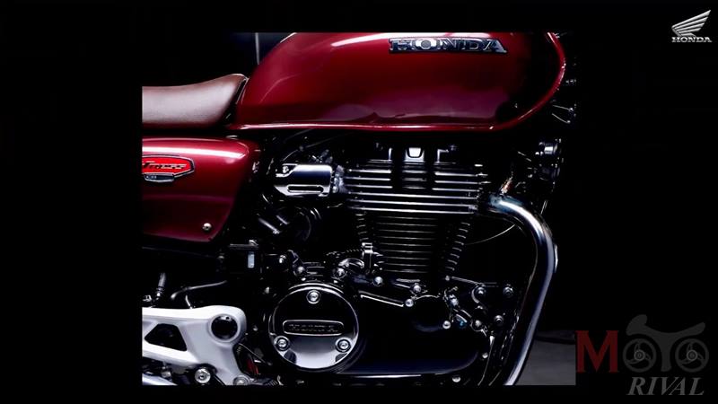 Khối động cơ 348cc trên Honda CB350 2021