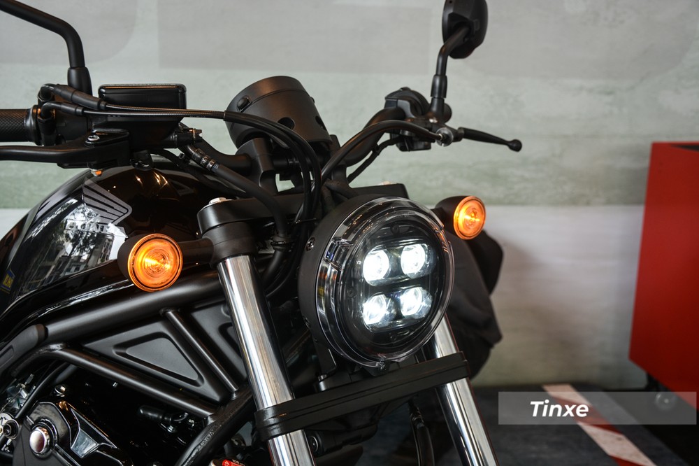 Những thay đổi mới của Honda Rebel 500 2020 bao gồm đèn pha LED cá tính