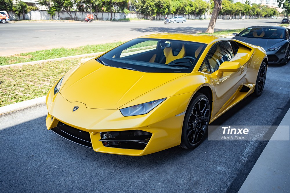 Dung nhan của siêu xe Lamborghini Huracan LP580-2 ở Cần Thơ
