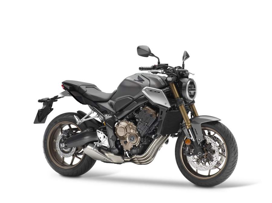 Honda CB650R 2021 với màu mới xám bạc đẹp mắt, mâm nâu đồng Honda CB650R 2021 với màu mới xám bạc đẹp mắt, mâm nâu đồng