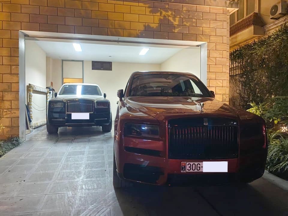 Chiếc SUV siêu sang Rolls-Royce Cullinan lúc còn ở Hà Nội