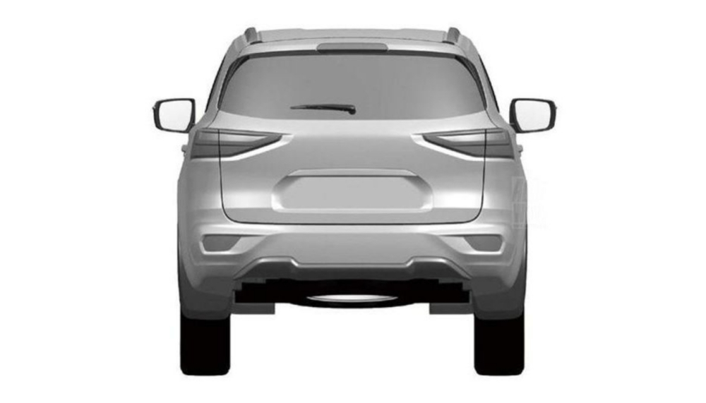Thiết kế đằng sau của Isuzu MU-X 2021