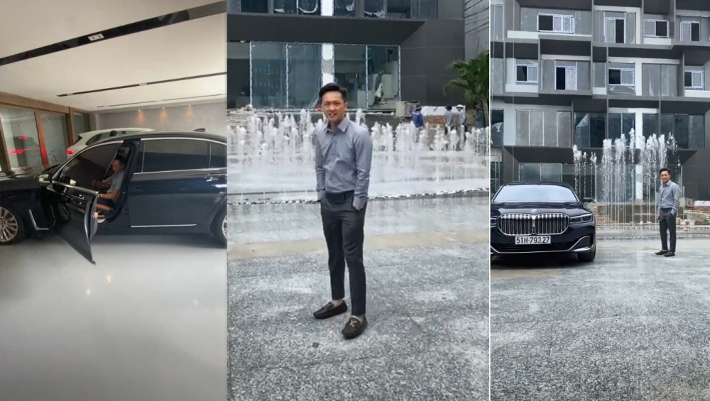 Cường Đô-la cùng chiếc BMW 740Li Pure Excellence 2020 hơn 6,2 tỷ đồng của mình