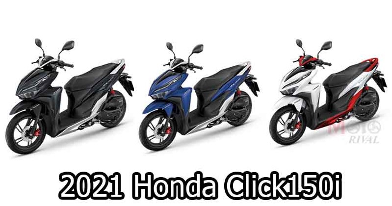 Tùy chọn màu Honda Click 150i 2021 Tùy chọn màu Honda Click 150i 2021