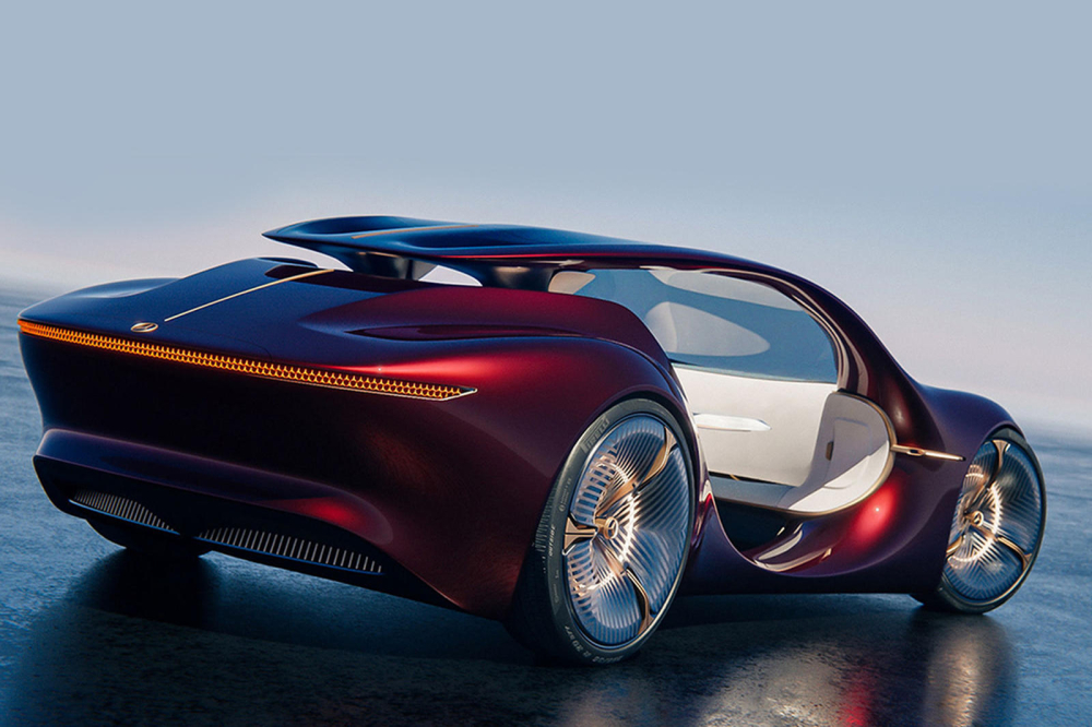 Ph&iacute;a sau của&nbsp;Mercedes-Benz Vision Duet