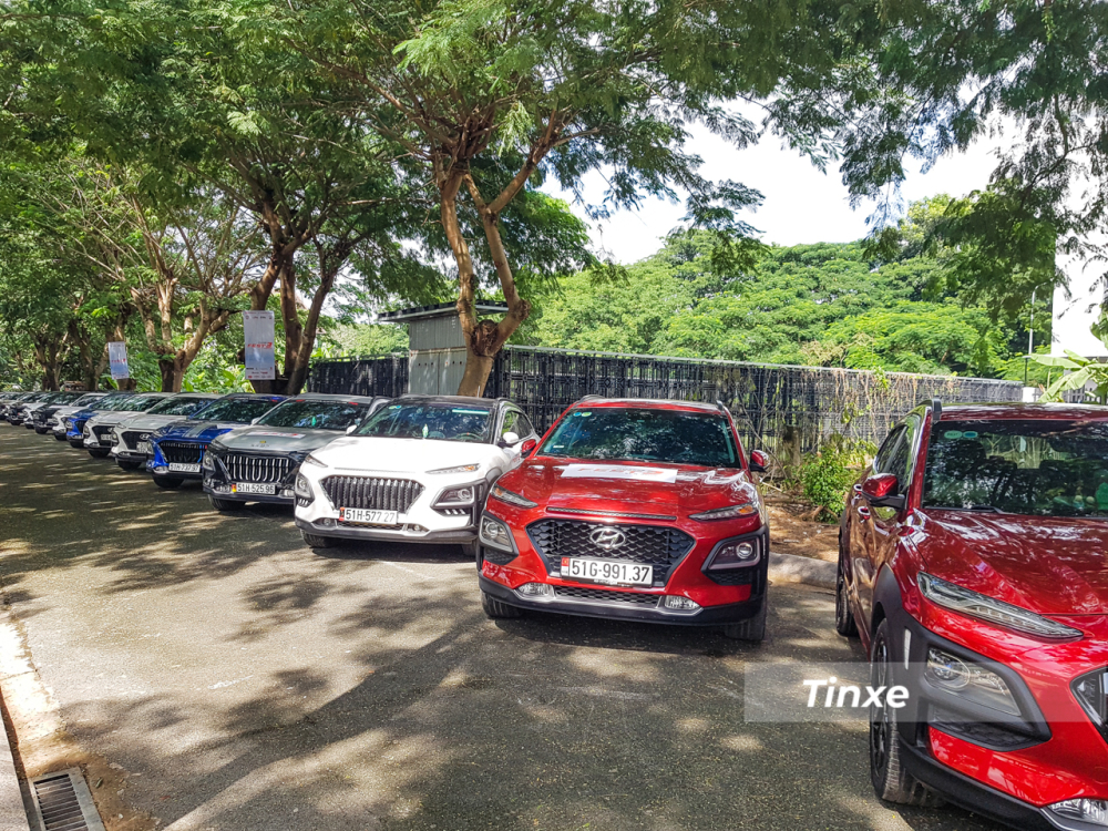 Khu vực để xe của c&aacute;c th&agrave;nh vi&ecirc;n sở hữu Hyundai Kona 