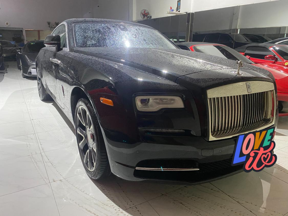 Rolls-Royce Wraith Series II của Cường Đô-la lúc mới vào Sài Gòn