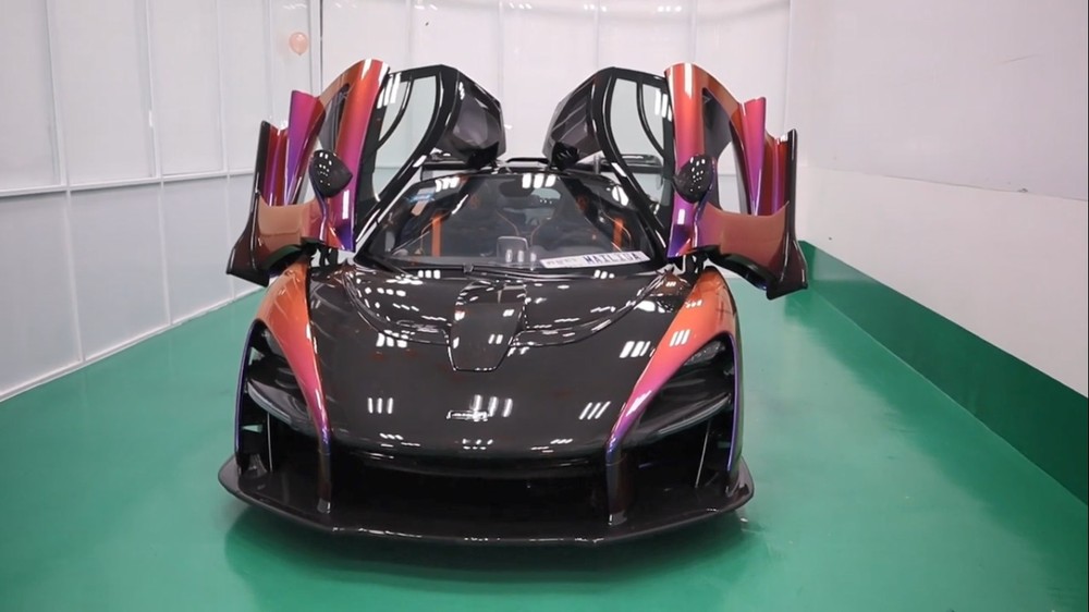 H&igrave;nh ảnh McLaren Senna n&agrave;y được doanh nh&acirc;n quận 12 chia sẻ v&agrave;o đầu th&aacute;ng 7