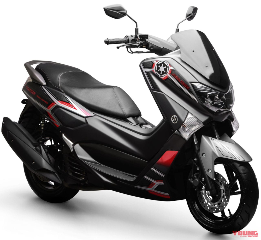 Yamaha Nmax phi&ecirc;n bản m&agrave;u đen Star Wars