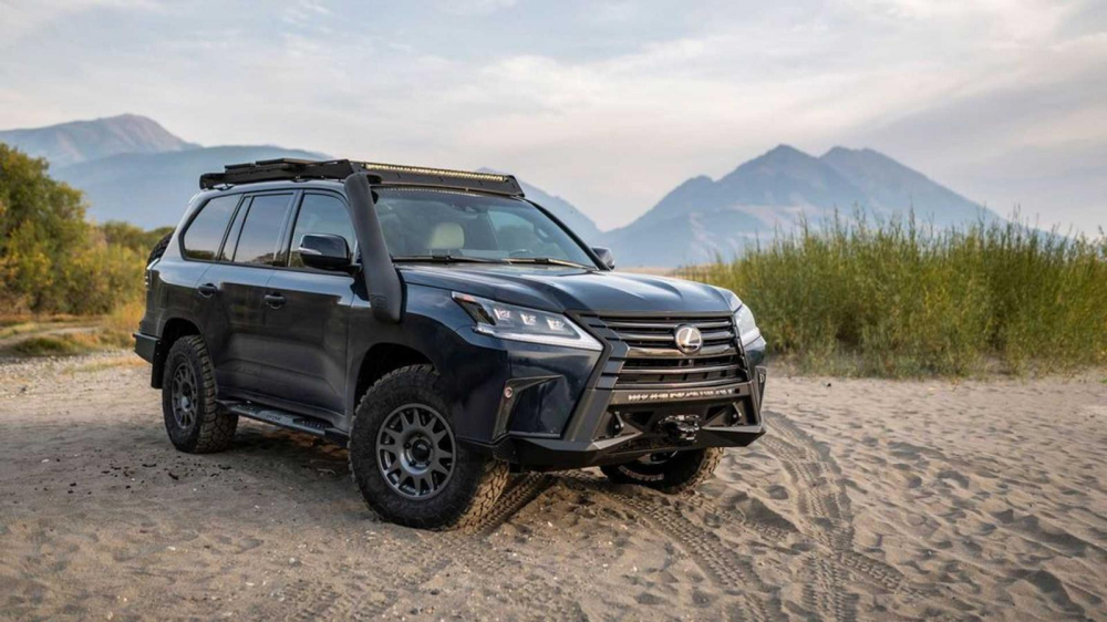 Phía trước của Lexus LX J201 Concept