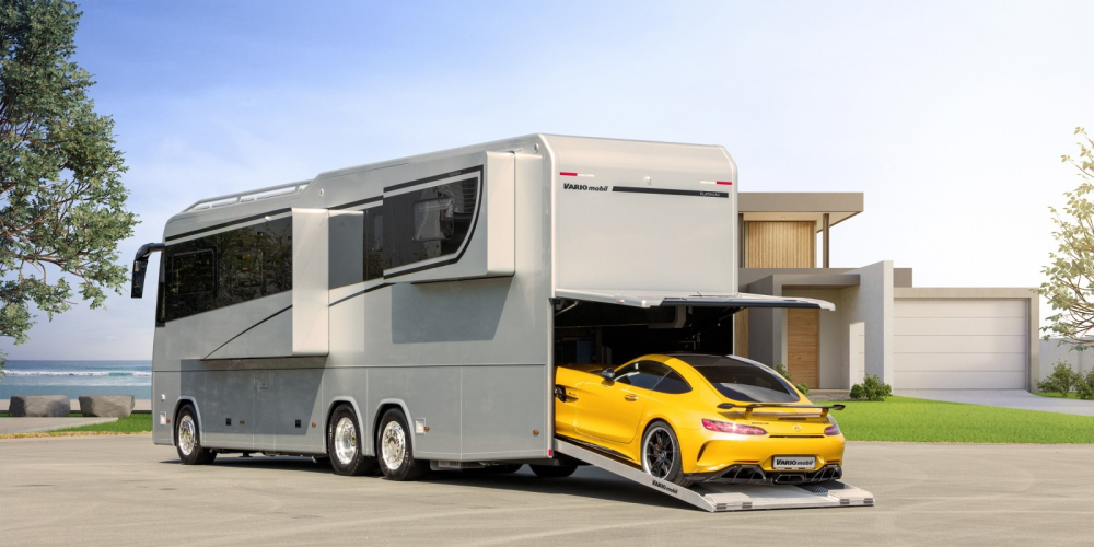 Một đặc tính nổi bật của Vario Perfect Platinum 1200 là tích hợp garage lớn