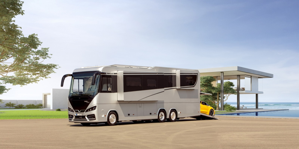 Vario Perfect Platinum 1200 là mẫu motorhome sang trọng mới của Variomobil